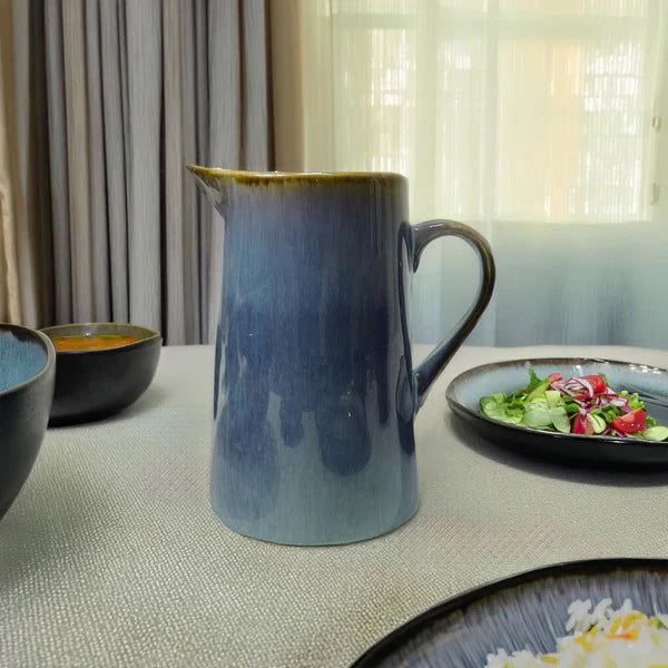 Blue Wave Dining Set 38-Piece, Tableware for Six