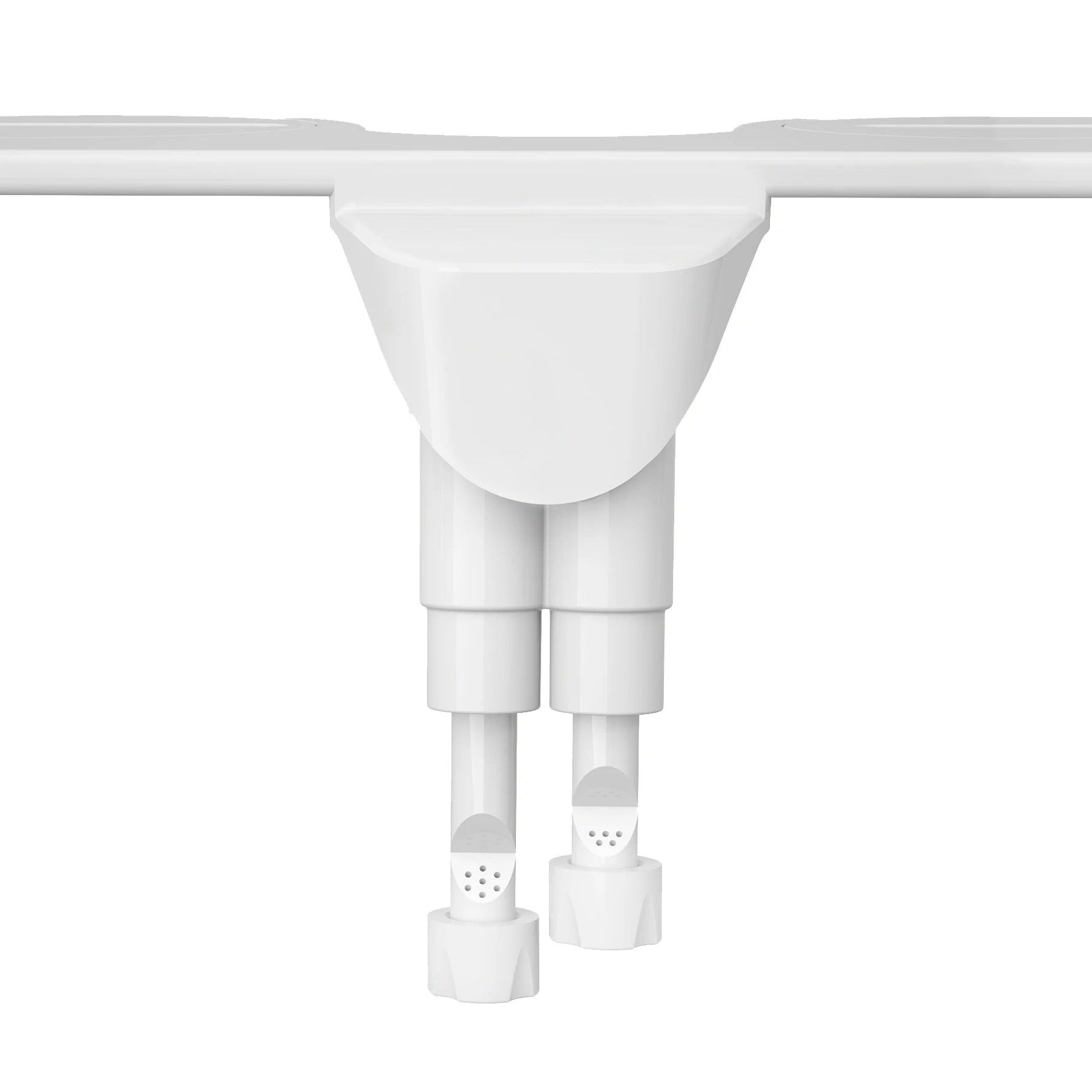 Bidet Attachment with Dual Retractable Nozzles and Adjustable Water Pressure, Memory Settings