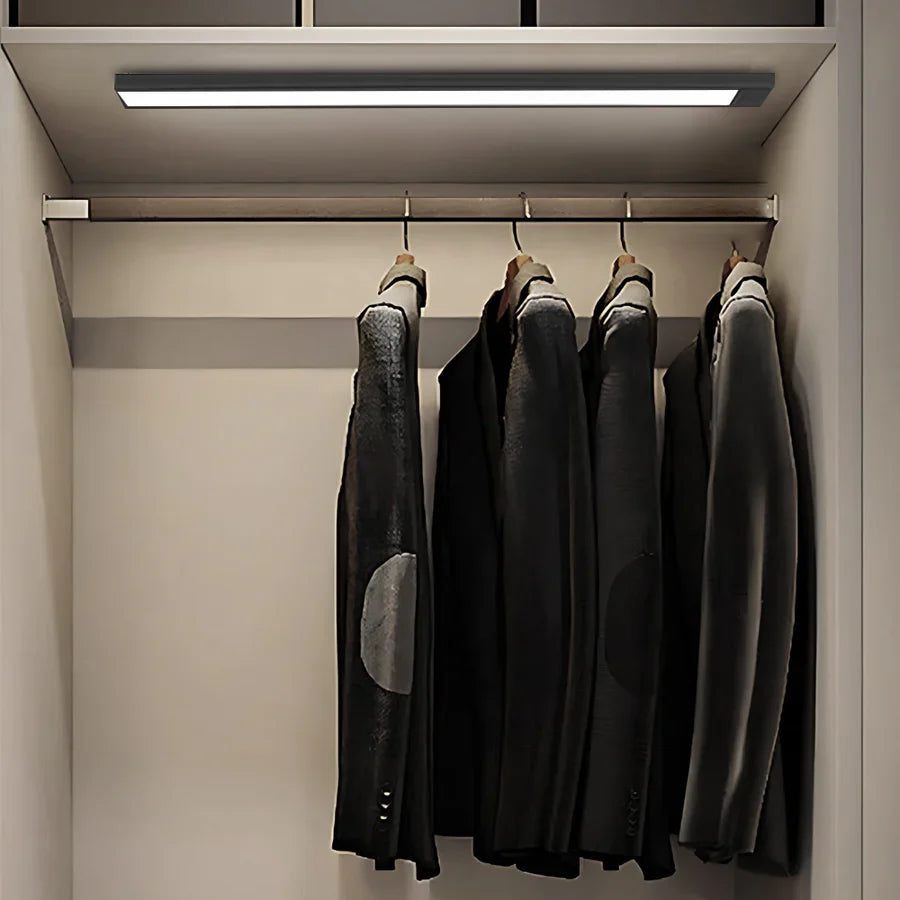 Rechargeable Motion Sensor Cabinet Light with Adjustable Color Temperature and Magnetic Mounting