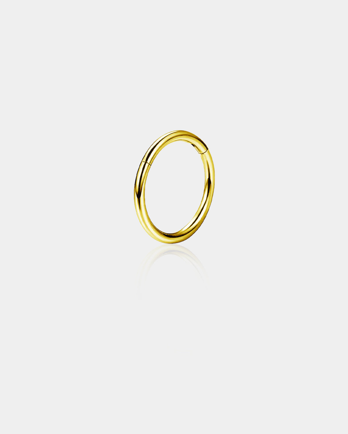 gold cartilage piercing hoops
