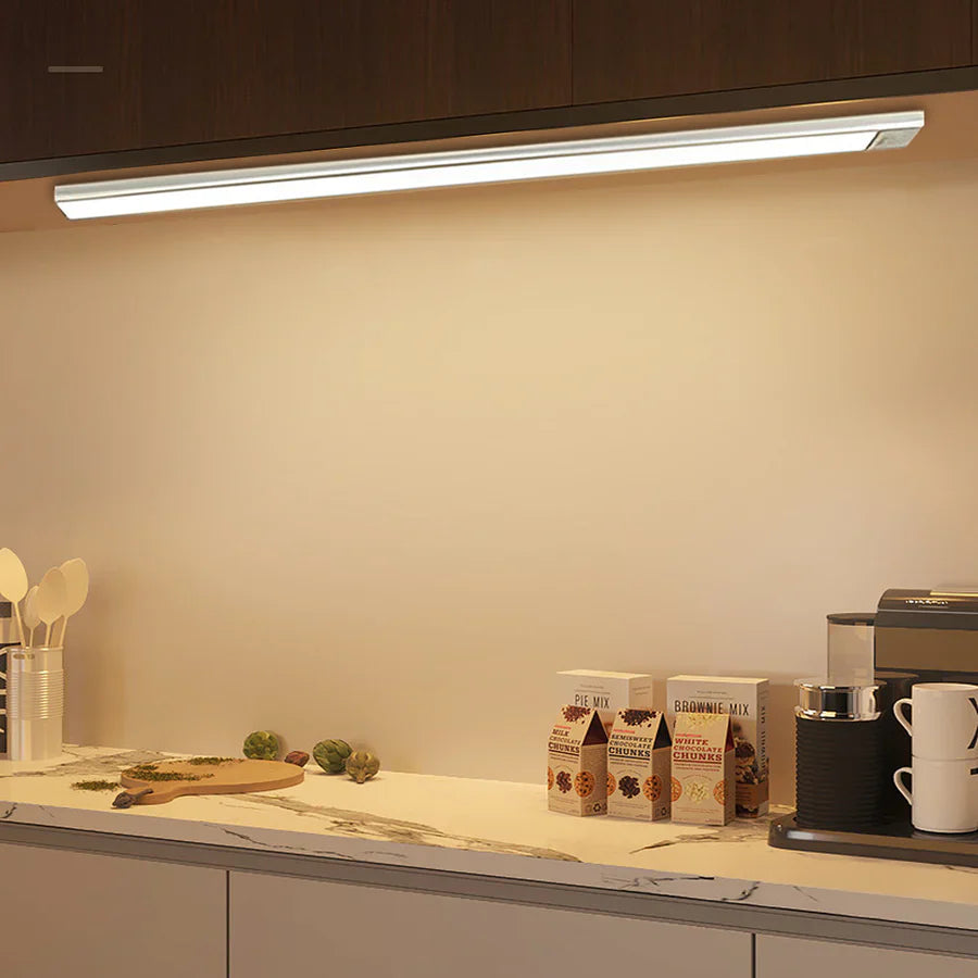 Rechargeable Motion Sensor Cabinet Light with Adjustable Color Temperature and Magnetic Mounting