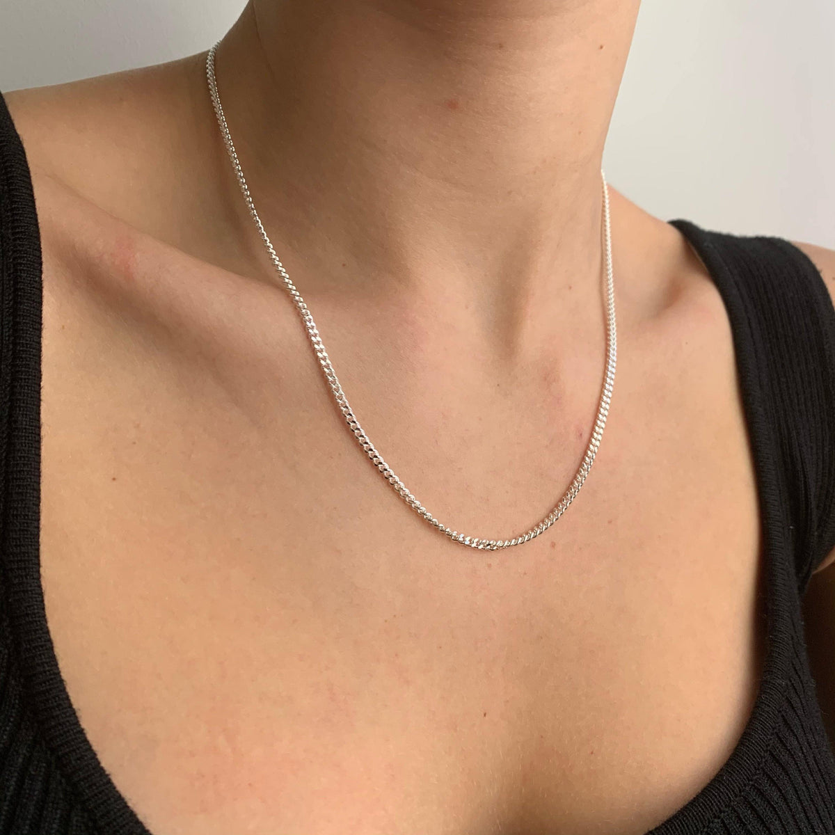 Angel Charm Necklace with Delicate Chain and Extended Length for Layering