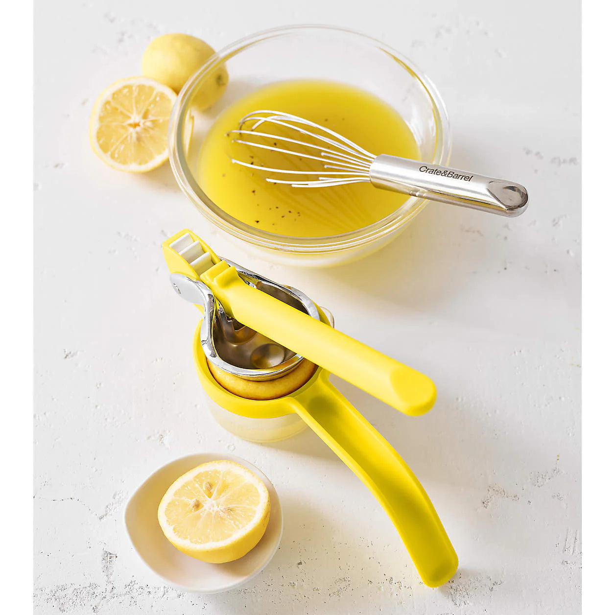 Citrus Squeezer with Measuring Cup Dual-Gear, Juicing