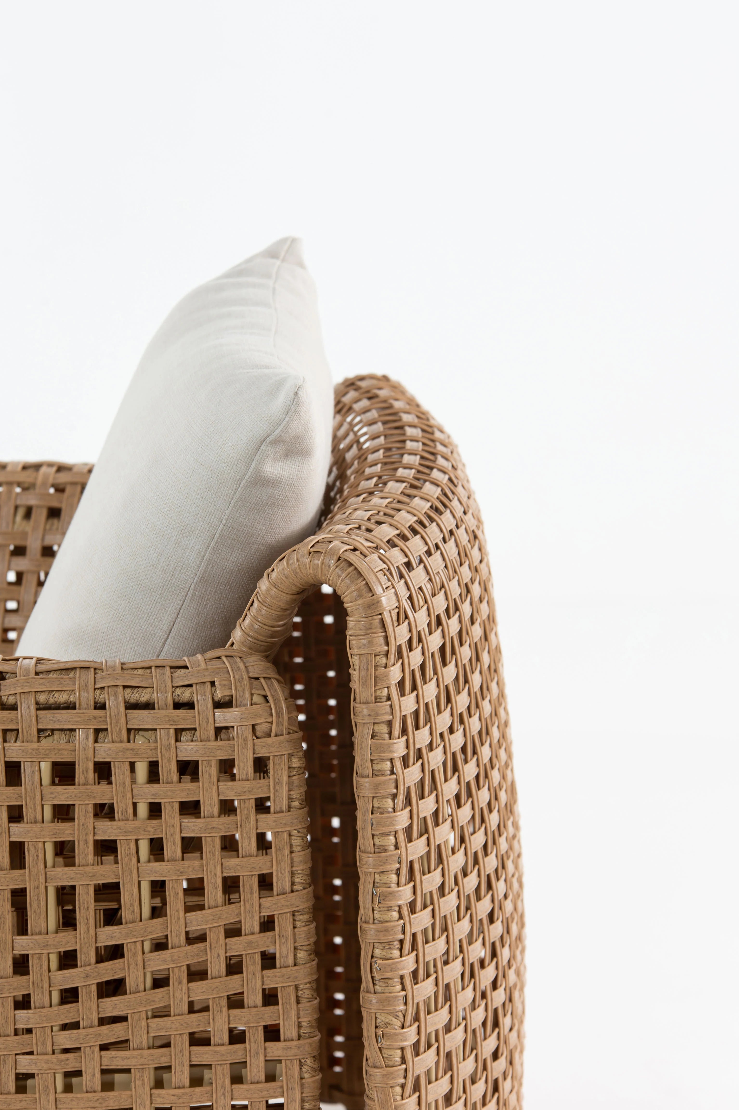 Outdoor Lounge Set Honey Brown 3-Piece, Patio Seating