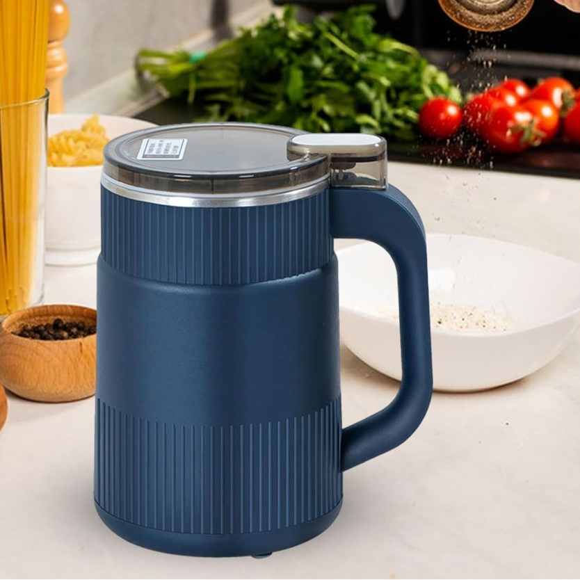 Electric Grain Mill with Adjustable Grinding and Multiple Grain Capacity