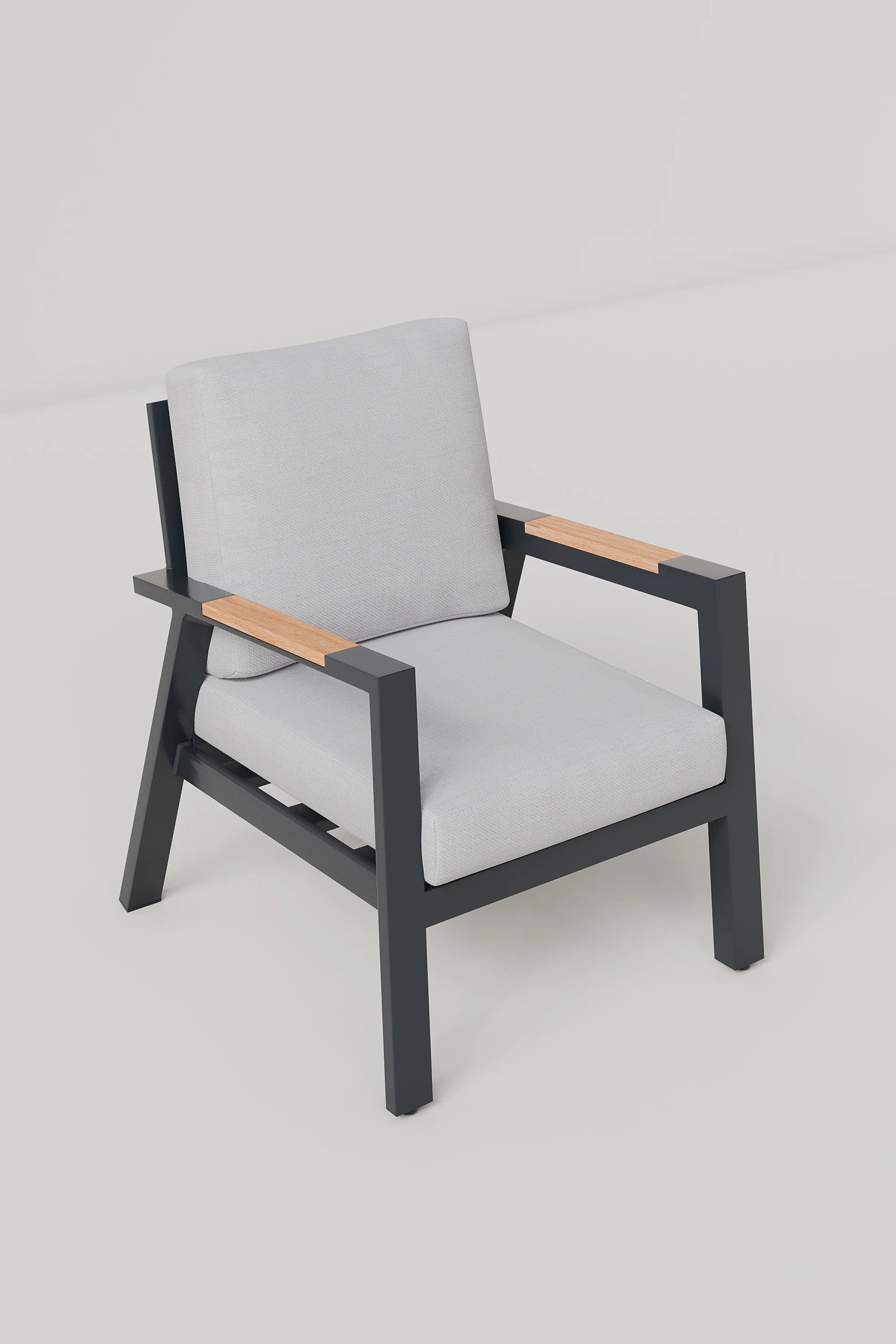 Outdoor Lounge Set Aluminum 4-Piece, Dining & Seating