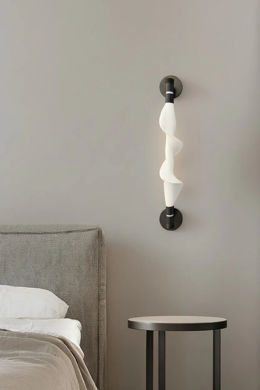 Modern Wall Light Helical Design, Indoor Lighting