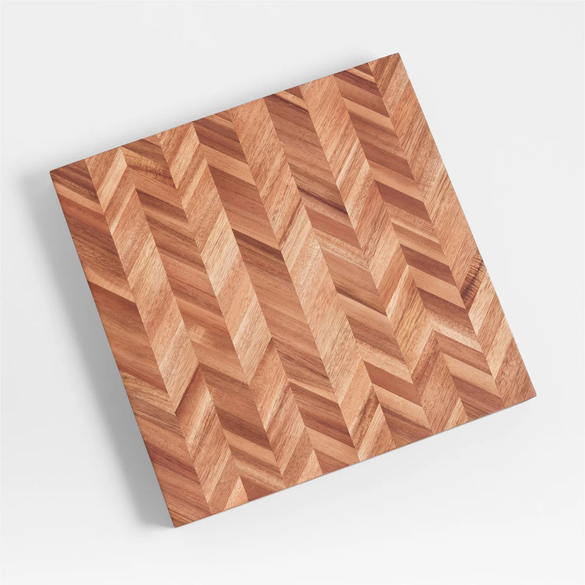 Herringbone Cutting Board Acacia, Slicing & Serving