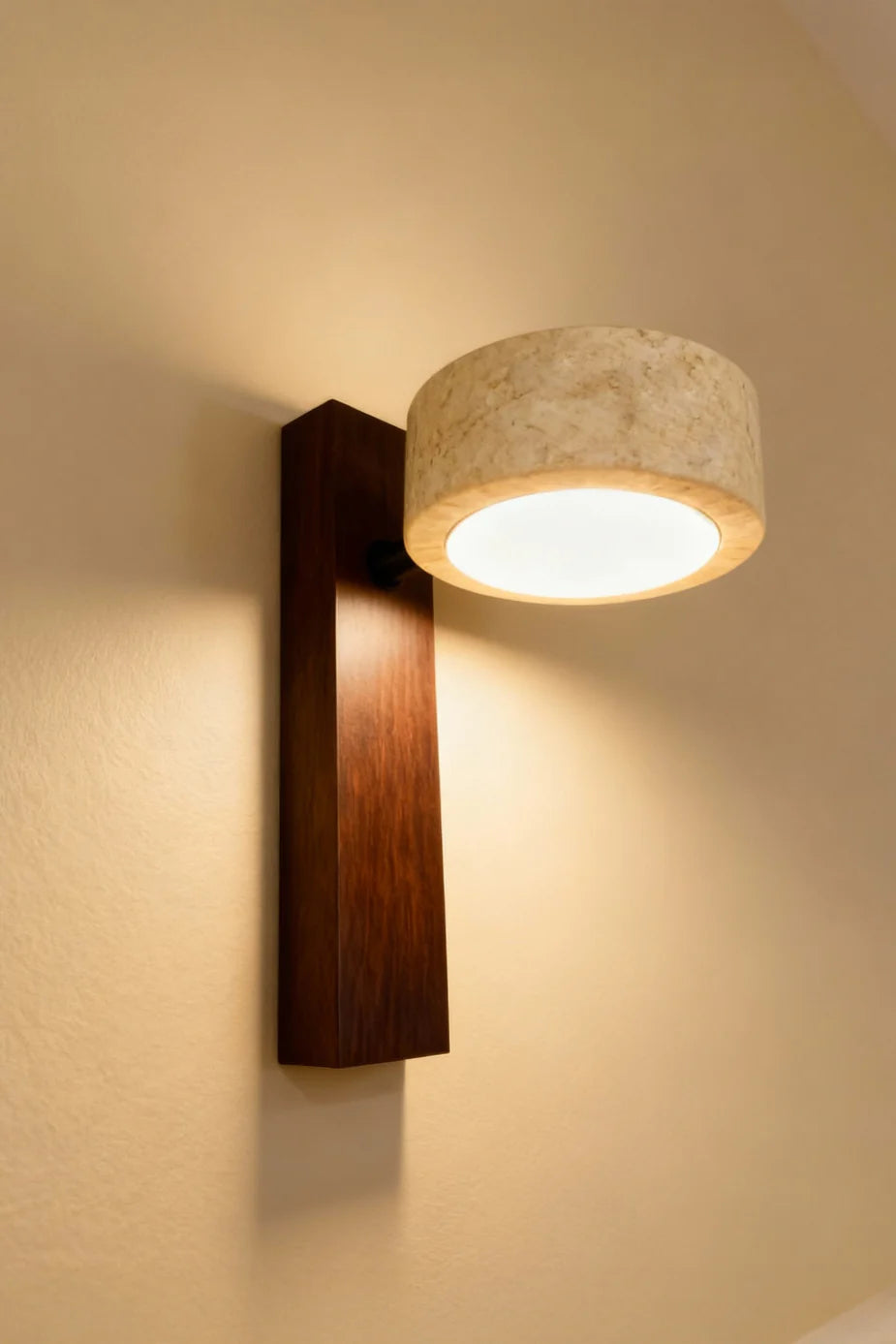 Modern Wall Light Round Head, Ambient Wall Wash, Indoor Use