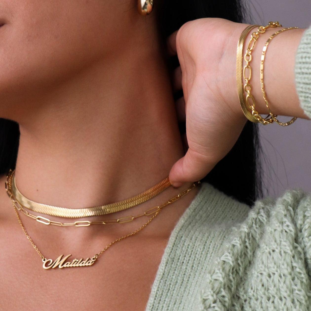 Shining Snake Necklace 3.0 - EVRYJEWELS