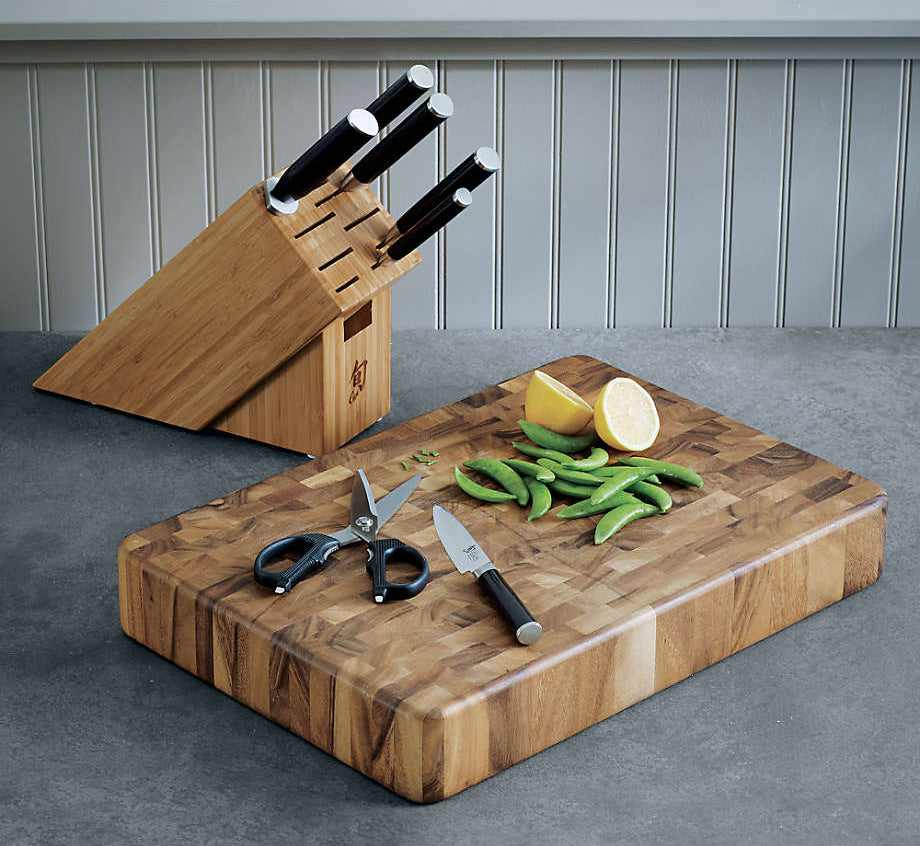 Rectangular End Grain Cutting Board, Heavy-Duty Prep