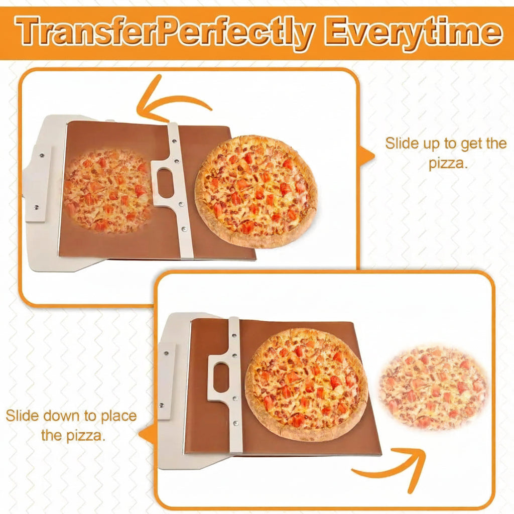 Wooden Pizza Peel with 14x16in Surface and 10in Handle
