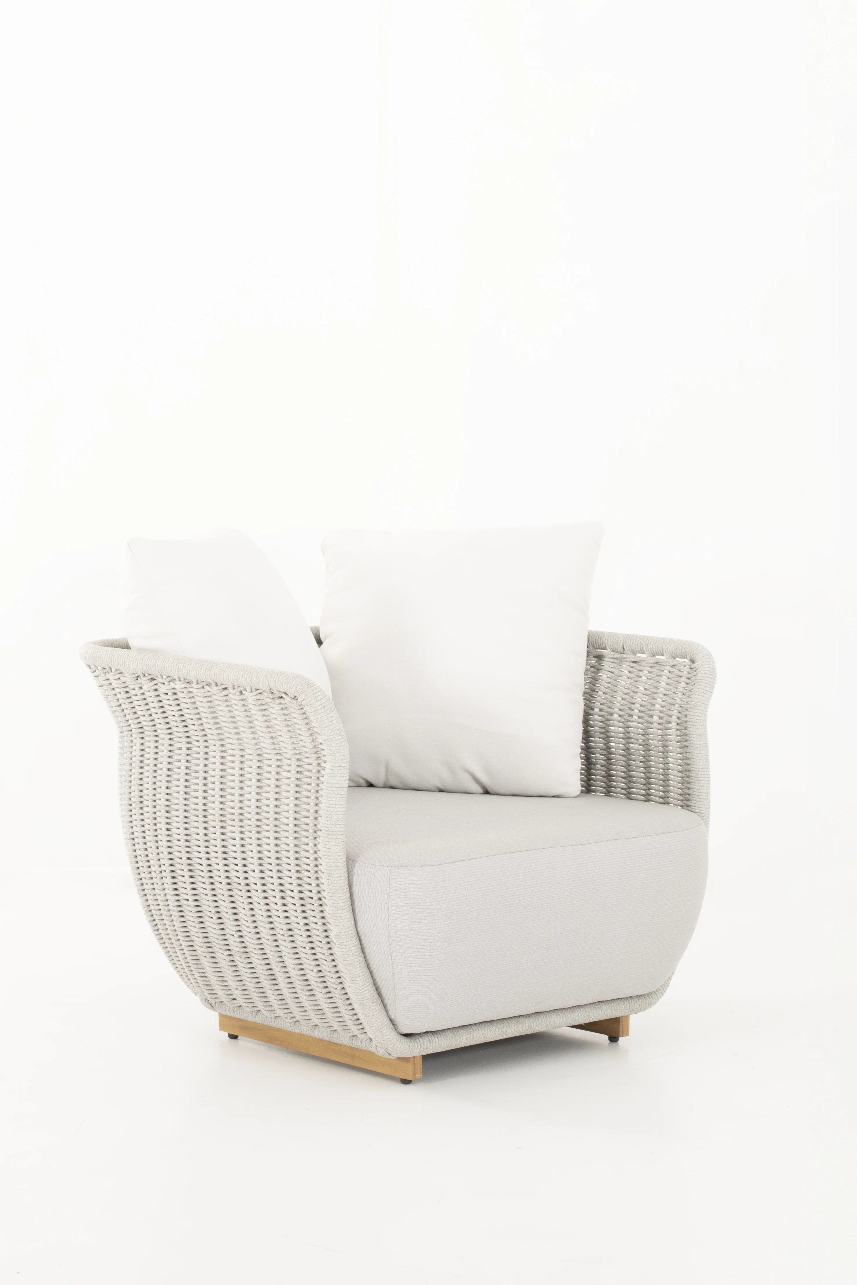 Modern Outdoor Lounge Set 2-Seater, Patio Seating