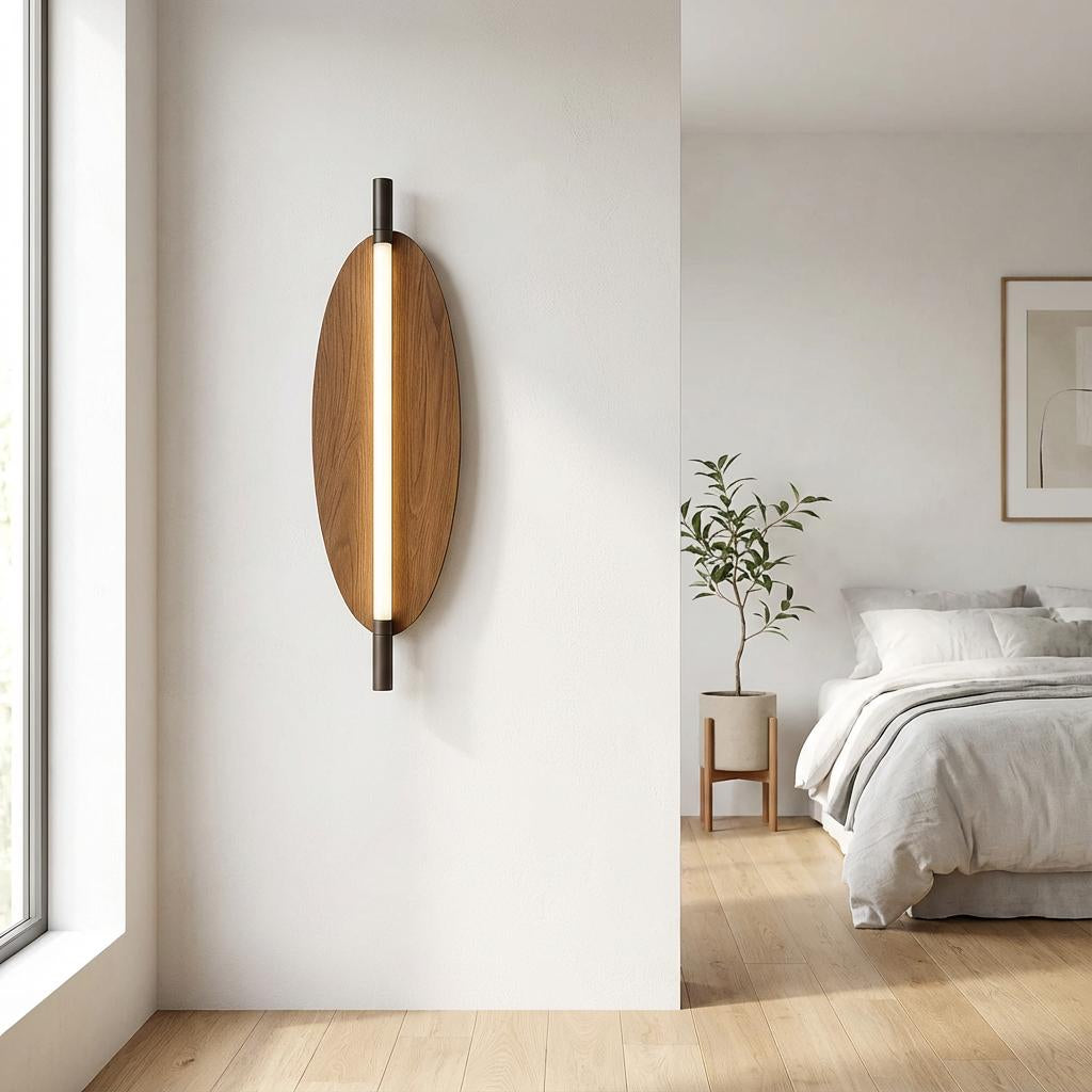 Modern Wall Light Elliptical Design, Ambient Lighting
