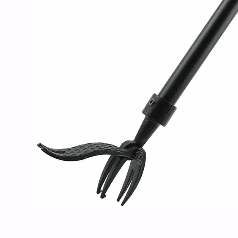 Standing Weed Puller with Foot Pedal Operation and Detachable Handle