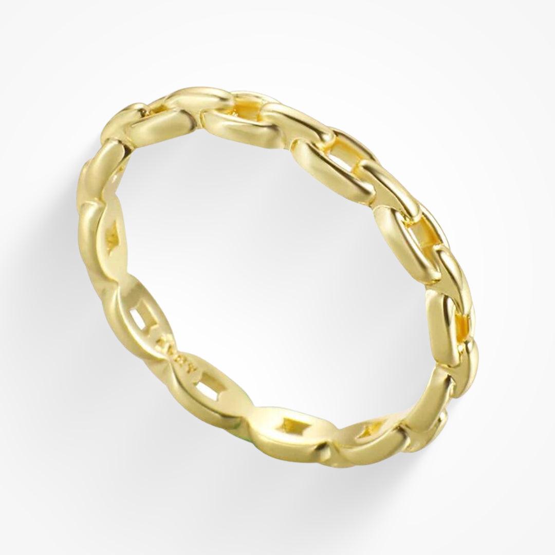 Interlocking Chain Link Ring