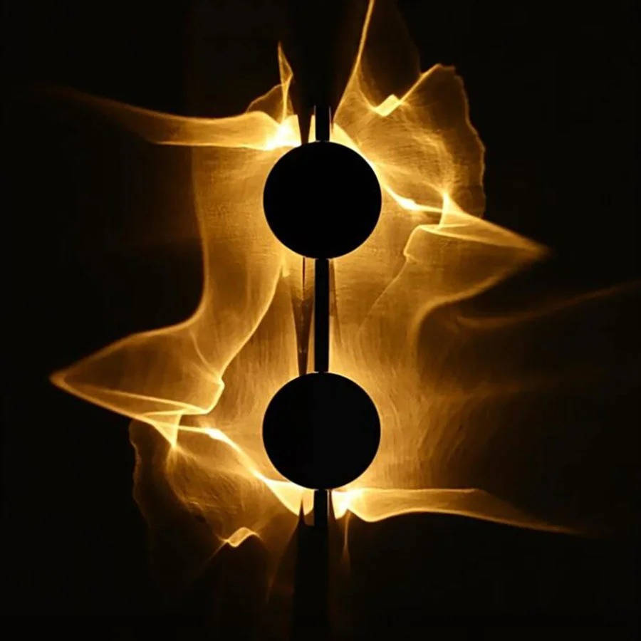 Adjustable Wall Sconce with 180-Degree Rotating Head and Warm White LED