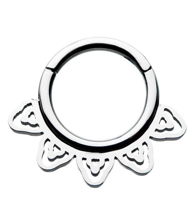 Fuse Hinged Segment Ring by Urban Body Jewelry