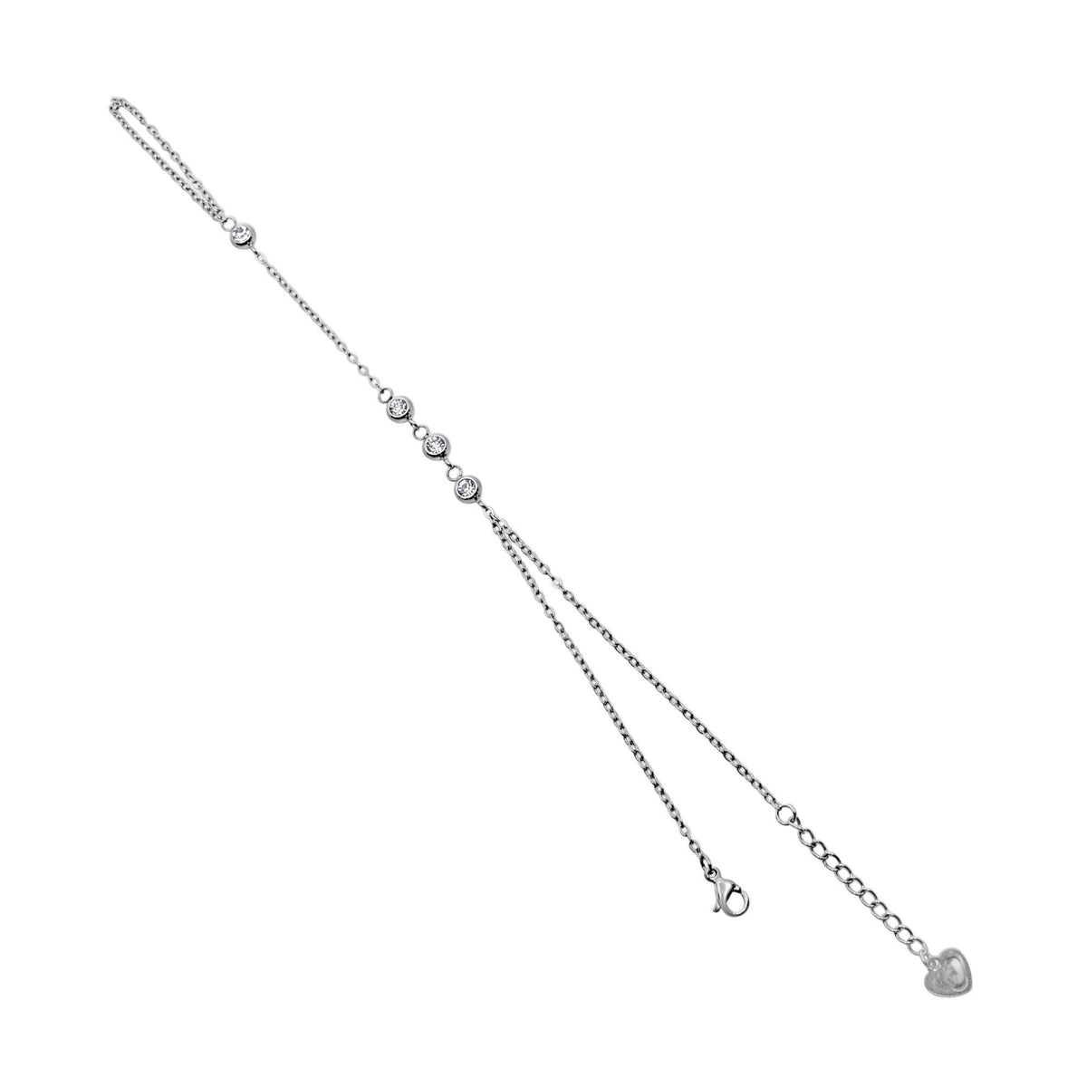 Hand Chain with Beaded Cable Link and Finger Connection