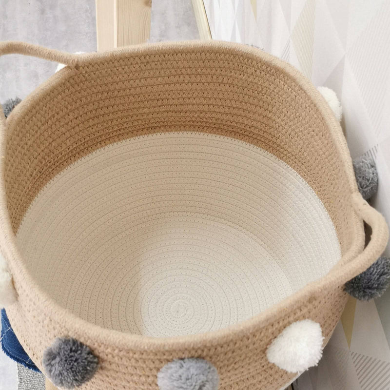Handmade Basket 26cm Height, Bathroom Storage