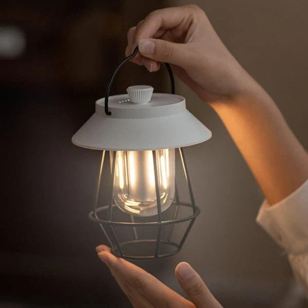 Rechargeable Table Lamp with Adjustable Color Temperature and USB Charging