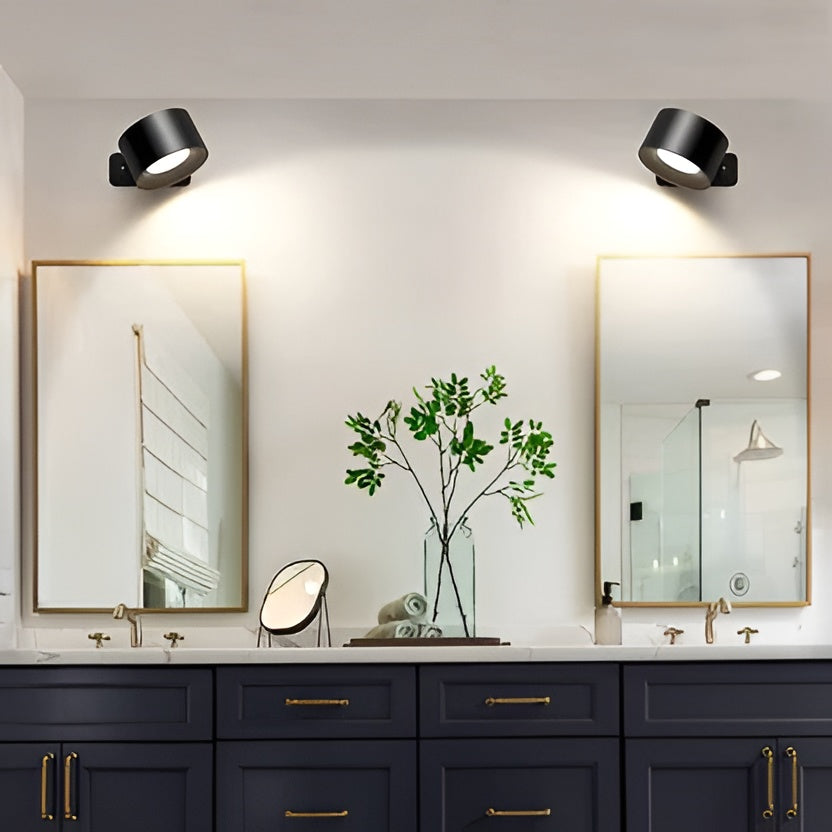 Directional Wall Light with Magnetic Ball Joint and Three Color Modes