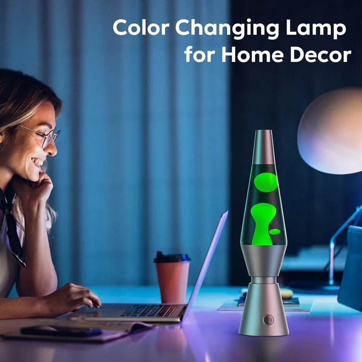 Color Changing Lava Lamp with LED Motion and Remote Control