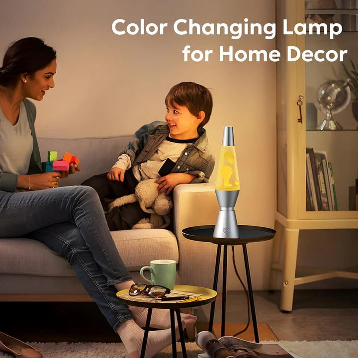 Color Changing Lava Lamp with LED Motion and Remote Control