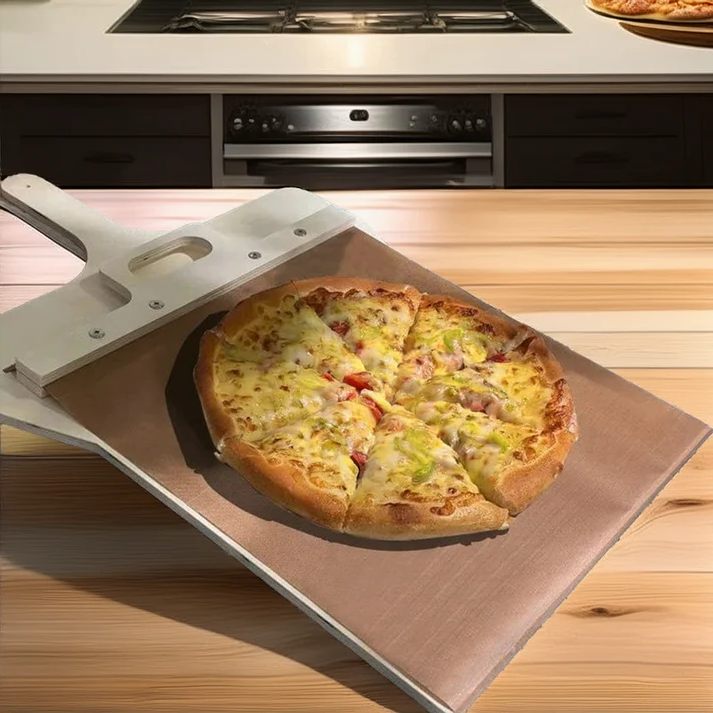 Wooden Pizza Peel with 14x16in Surface and 10in Handle