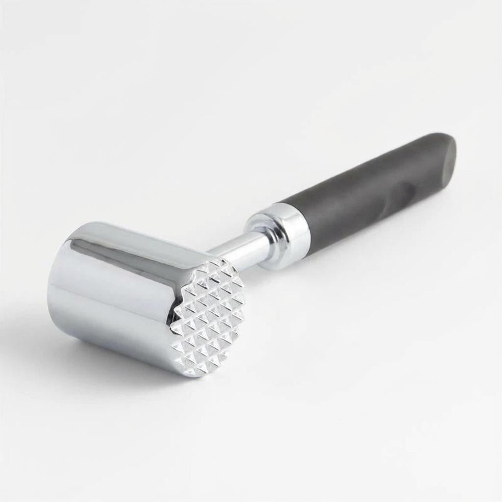 Soft-Touch Meat Tenderizer Dual-Sided, Flatten & Tenderize