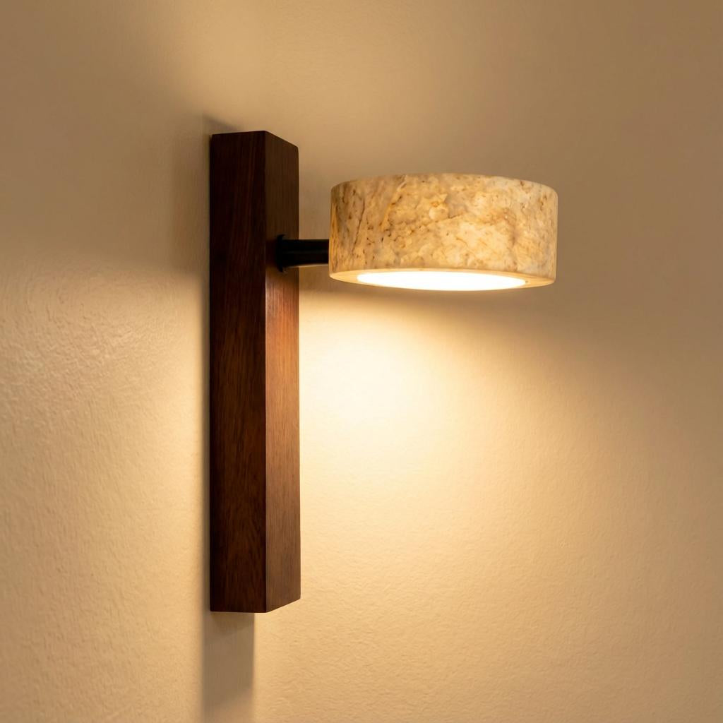 Modern Wall Light Round Head, Ambient Wall Wash, Indoor Use