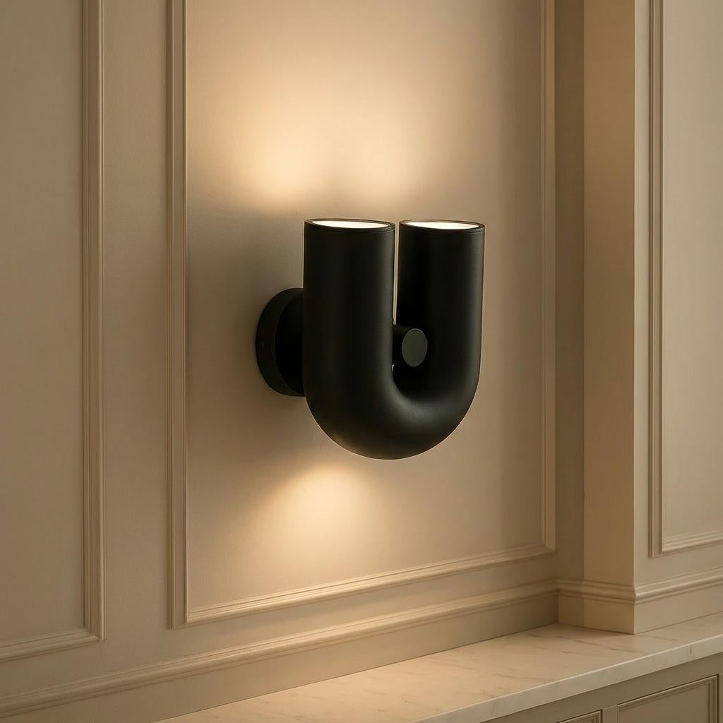 Modern Wall Light U-Shaped Design, Indoor Lighting