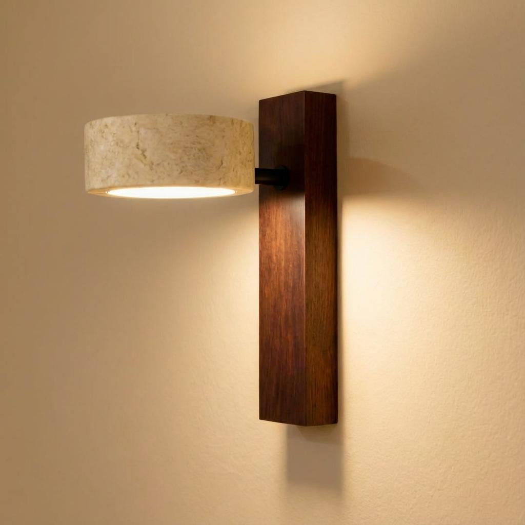 Modern Wall Light Round Head, Ambient Wall Wash, Indoor Use