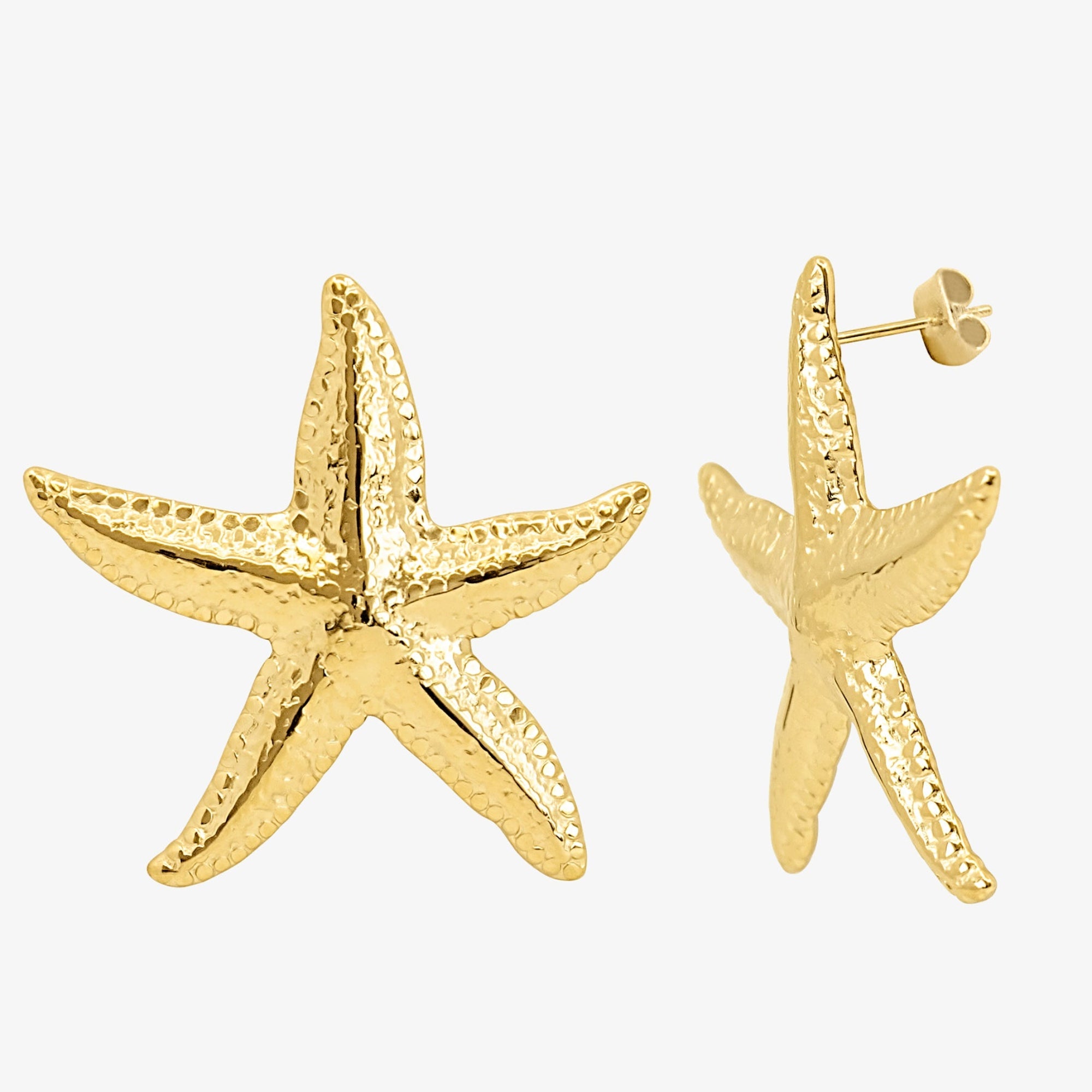 Starfish Wonder Stud Earrings - EVRYJEWELS