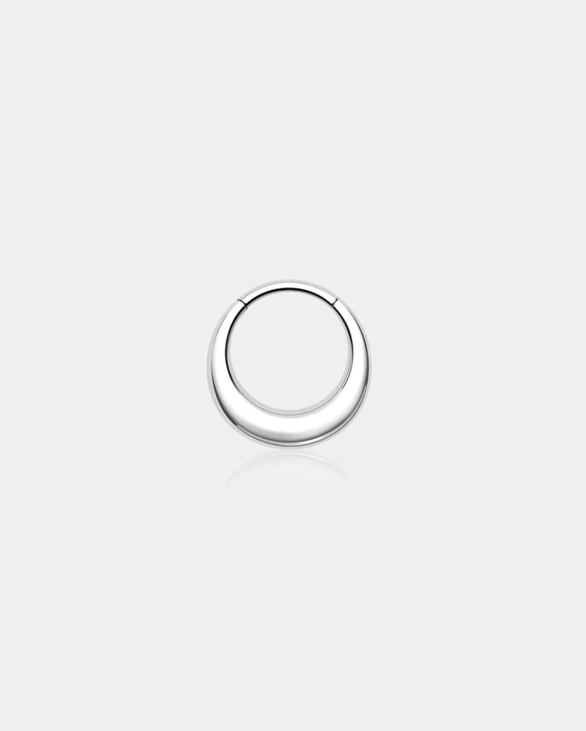 Stainless Steel Hinged Segment Septum Ring with Seamless Design