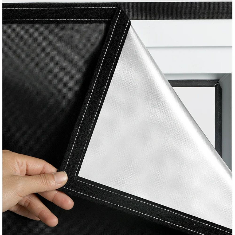 Static Cling Blackout Window Shade with UV Blocking and Privacy Protection