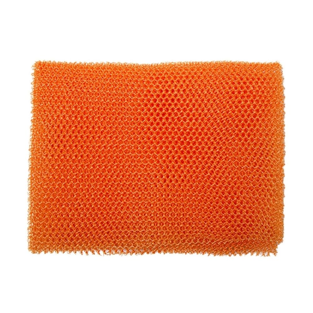 Stretchable Exfoliating Net Sponge with Nylon Mesh and Extended Length for Full Body Scrubbing