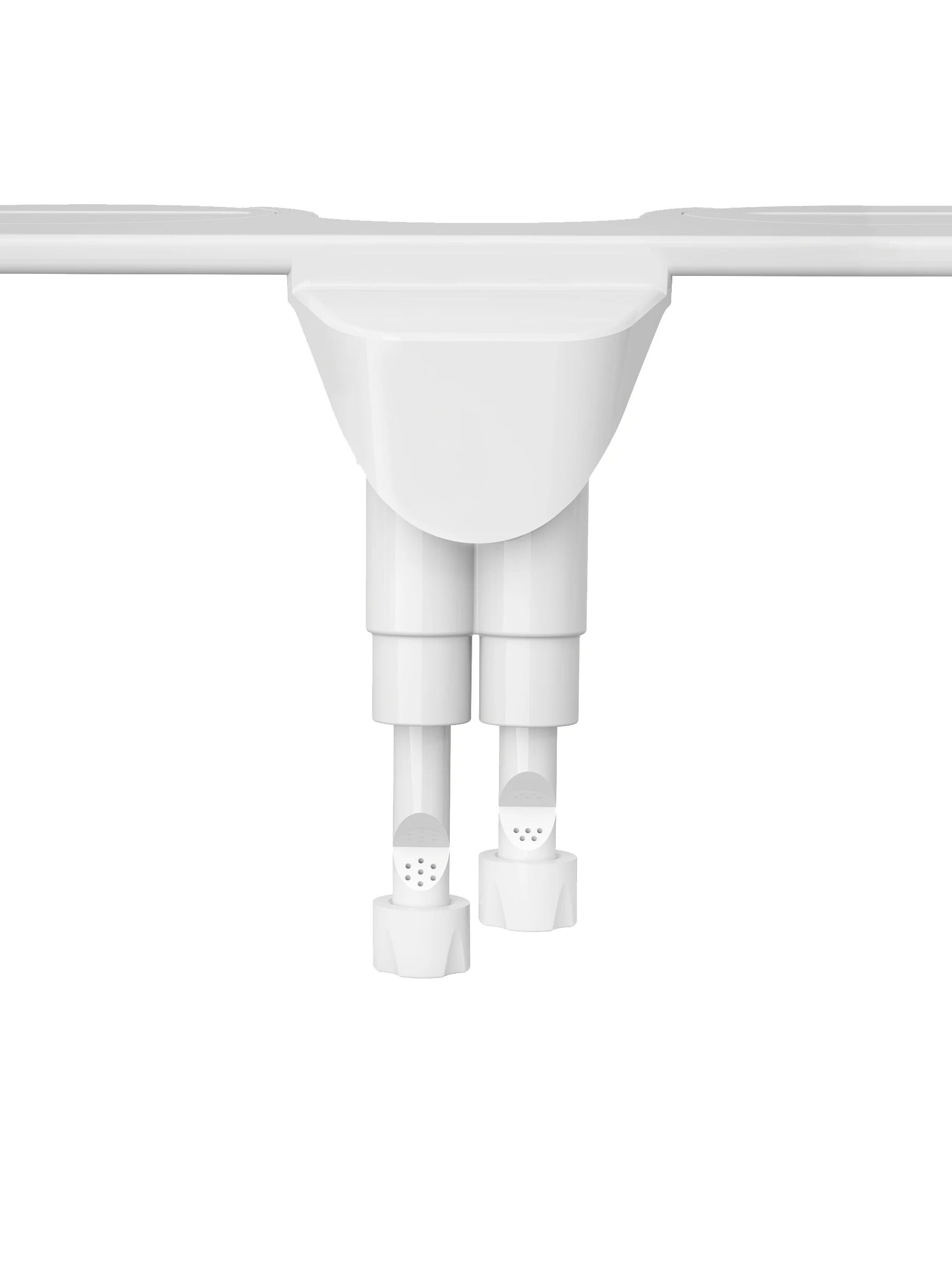Bidet Attachment with Dual Retractable Nozzles and Adjustable Water Pressure, Memory Settings