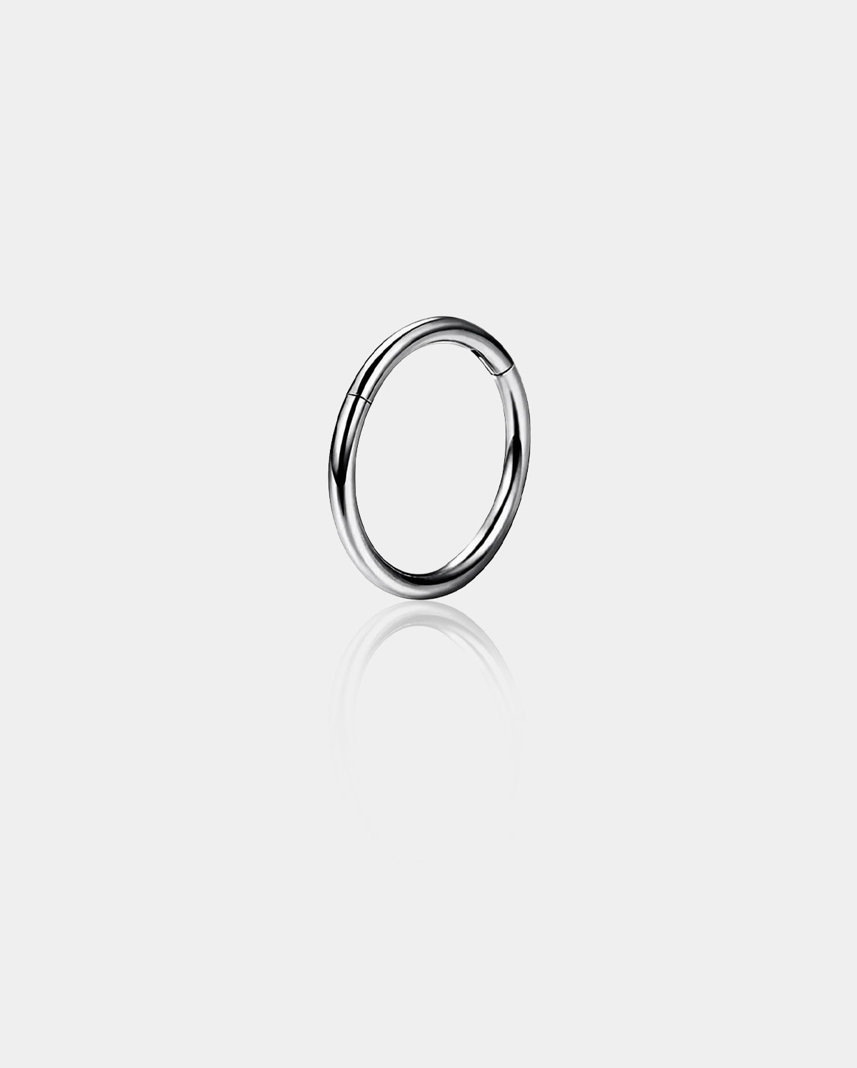 Hinged Segment Ring 16G Stainless Steel for Cartilage Piercing