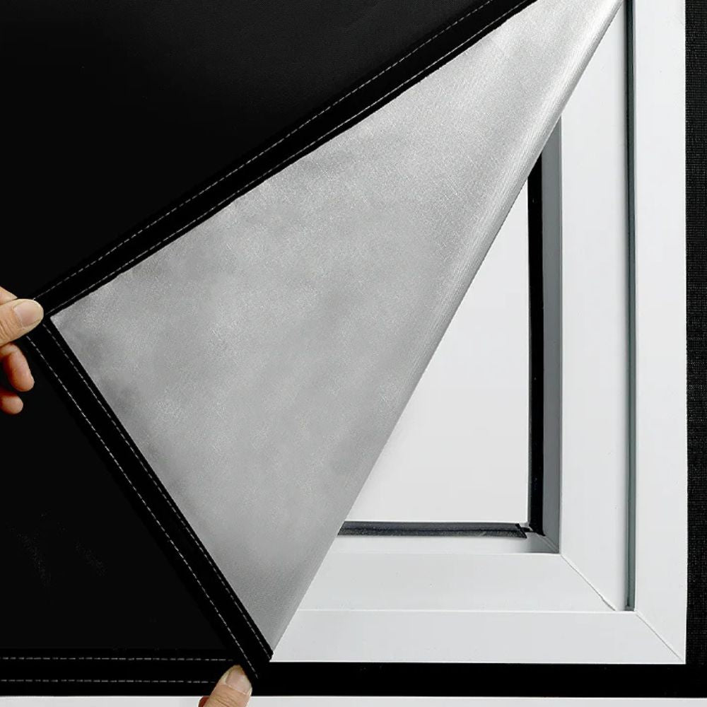 Static Cling Blackout Window Shade with UV Blocking and Privacy Protection