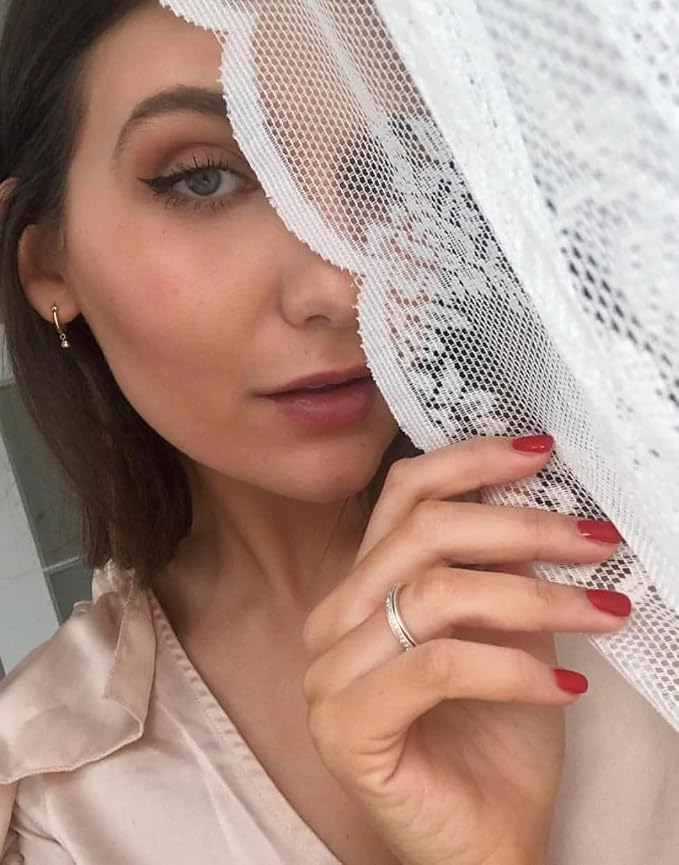 Titanium Steel Spinner Ring with Cubic Zirconia and Rotating Band, Comfort Fit