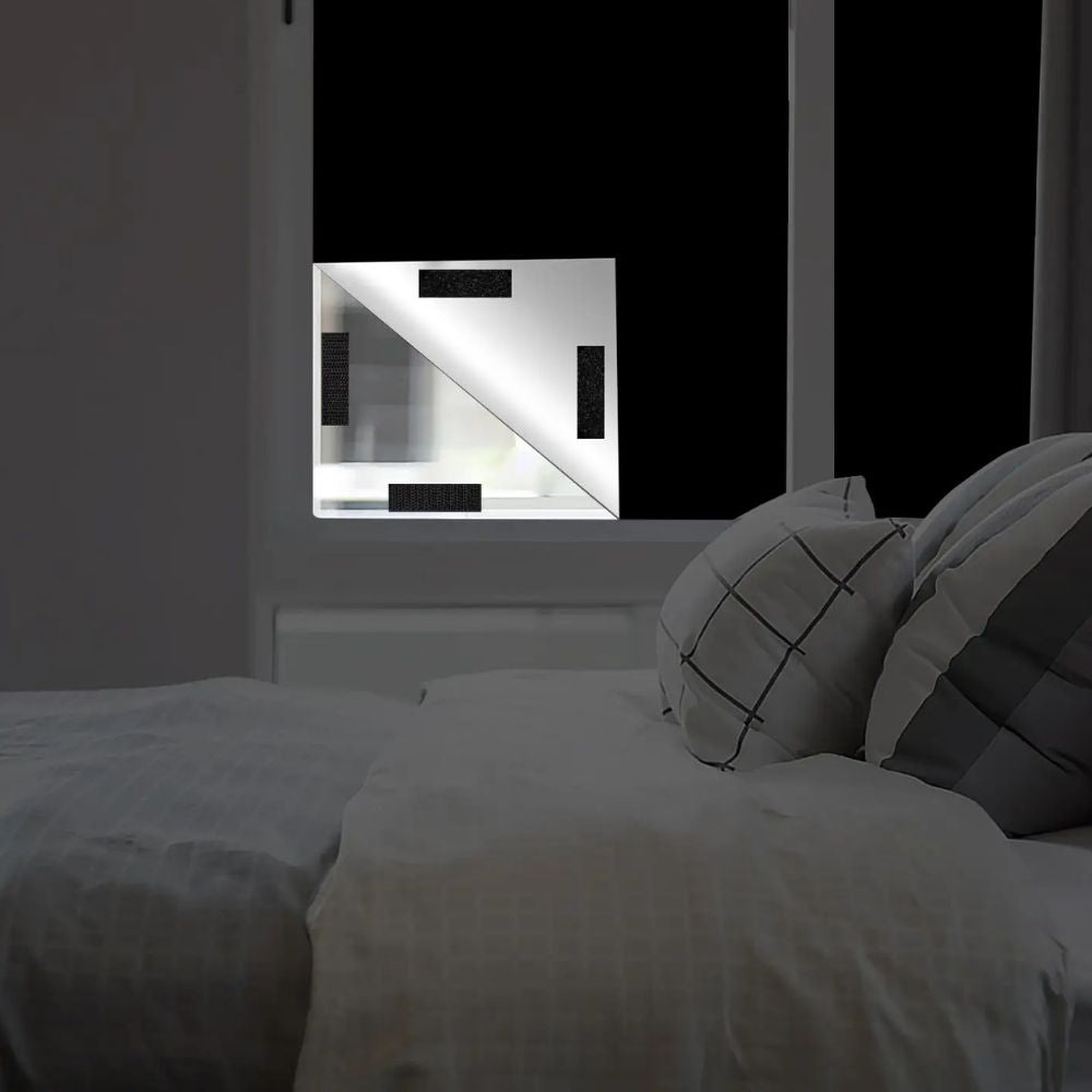 Static Cling Blackout Window Shade with UV Blocking and Privacy Protection