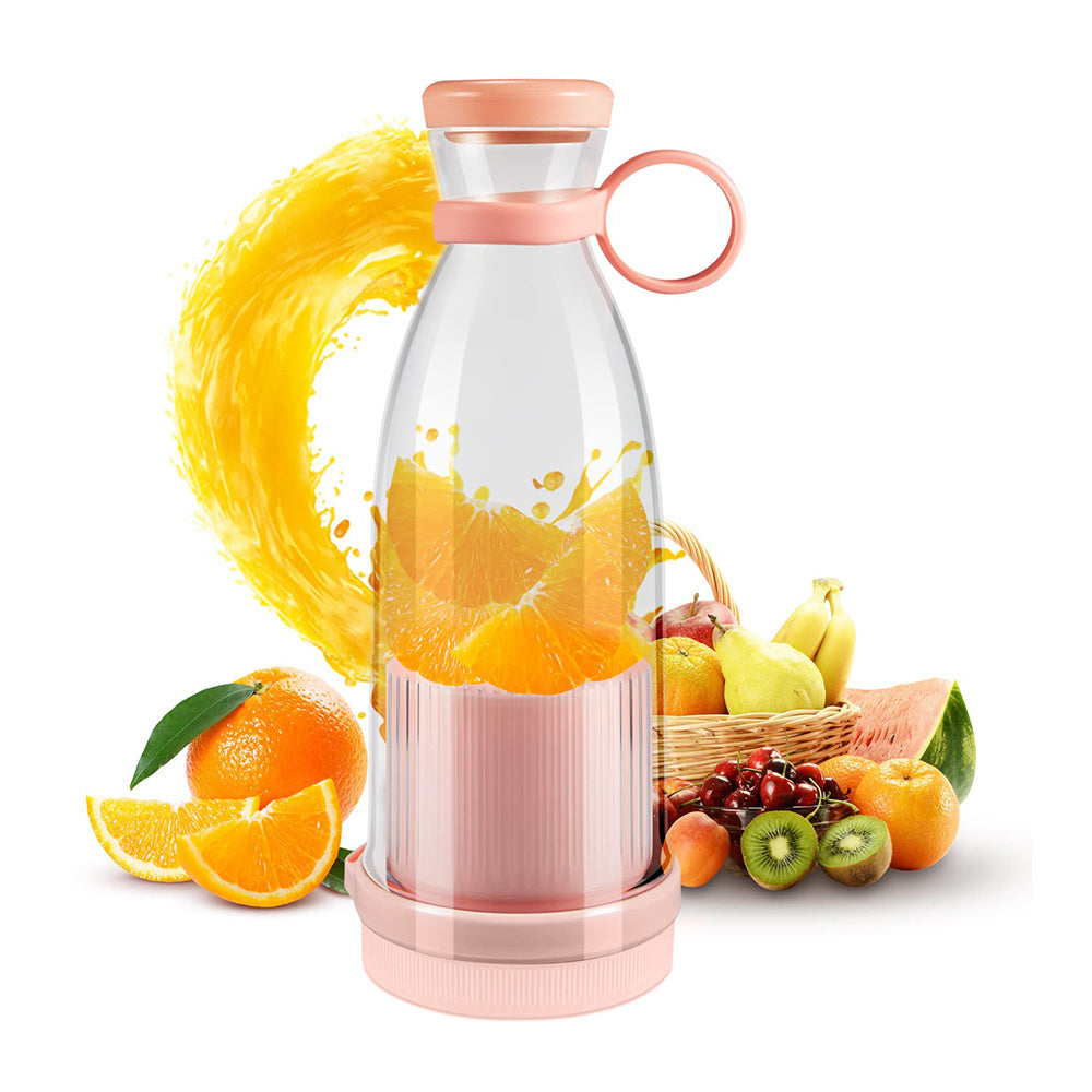 Portable Rechargeable Blender with Detachable Container and Magnetic Charging