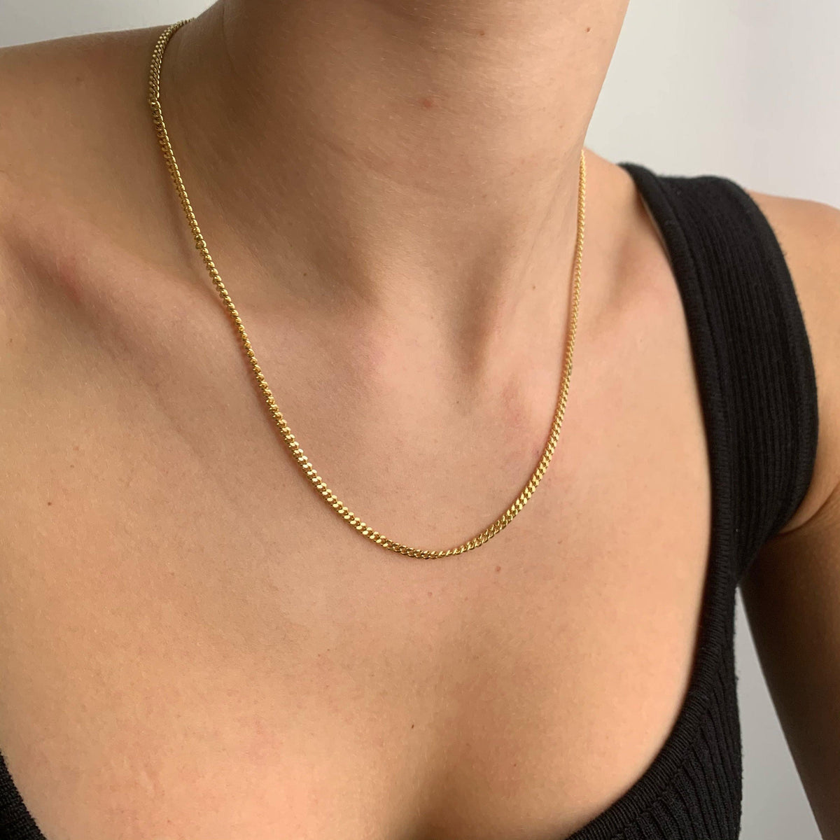 Angel Charm Necklace with Delicate Chain and Extended Length for Layering