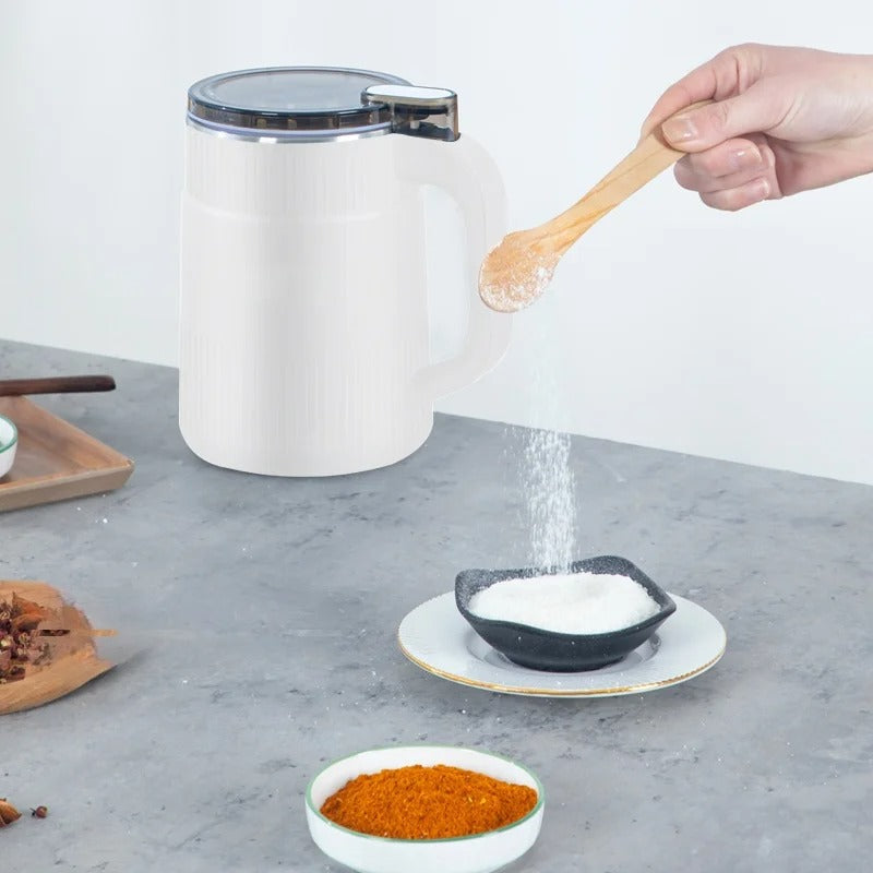 Electric Grain Mill with Adjustable Grinding and Multiple Grain Capacity