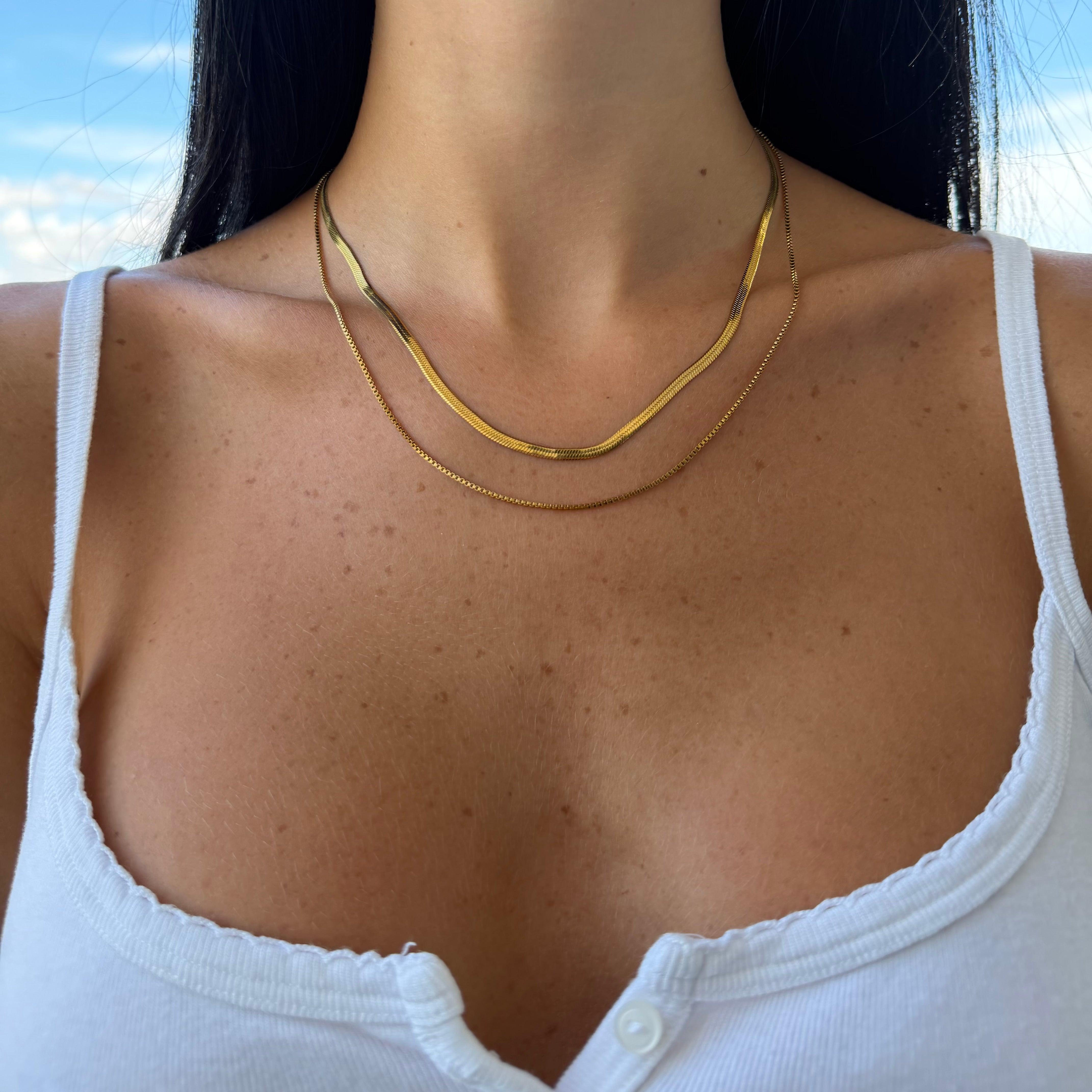 Golden Girl Necklace - EVRYJEWELS