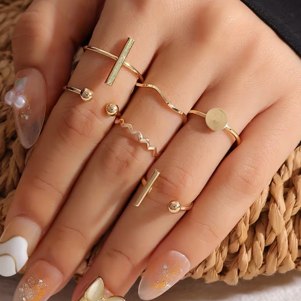 Women's Ring Set with Coordinating Pieces for Everyday Wear