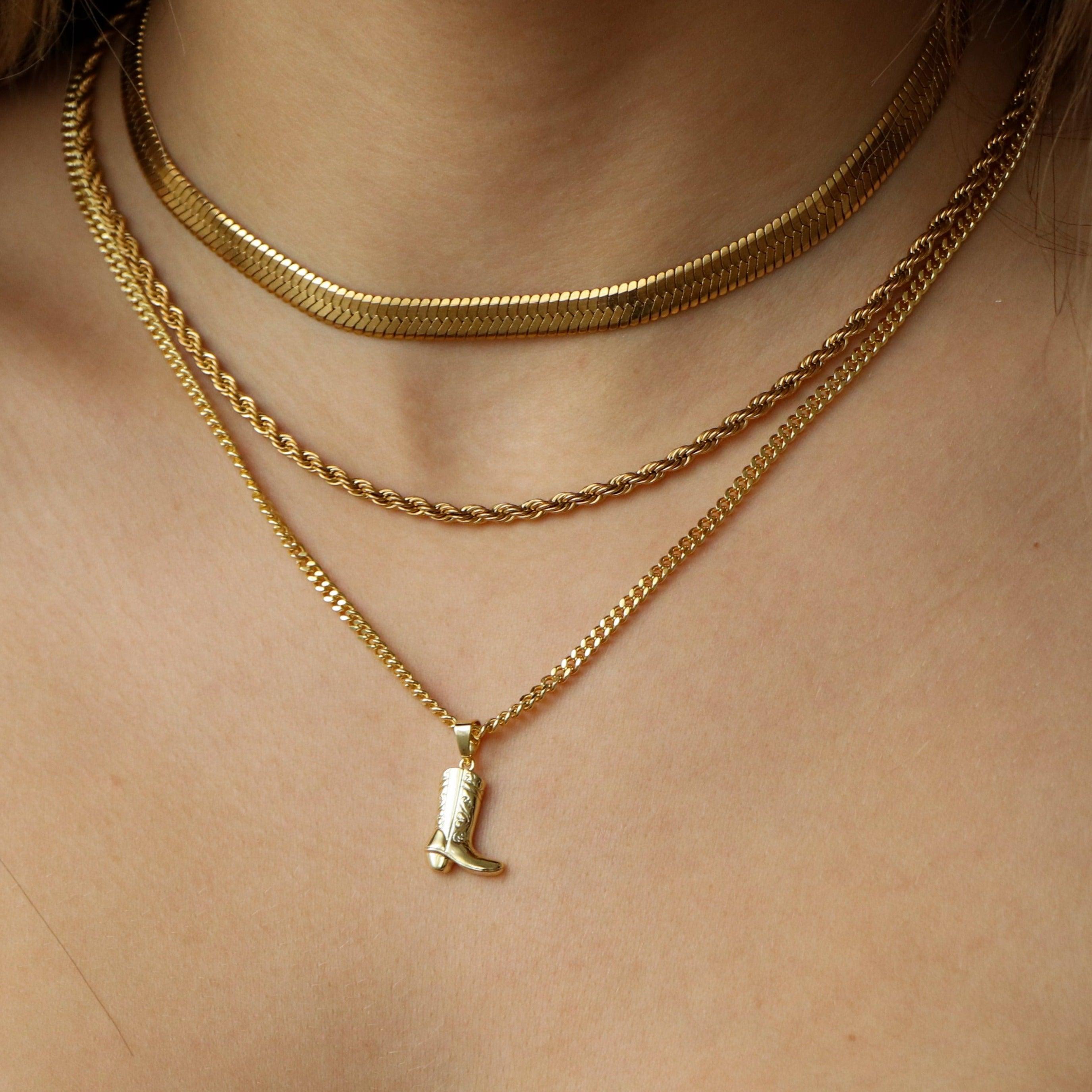Shining Snake Necklace 3.0 - EVRYJEWELS