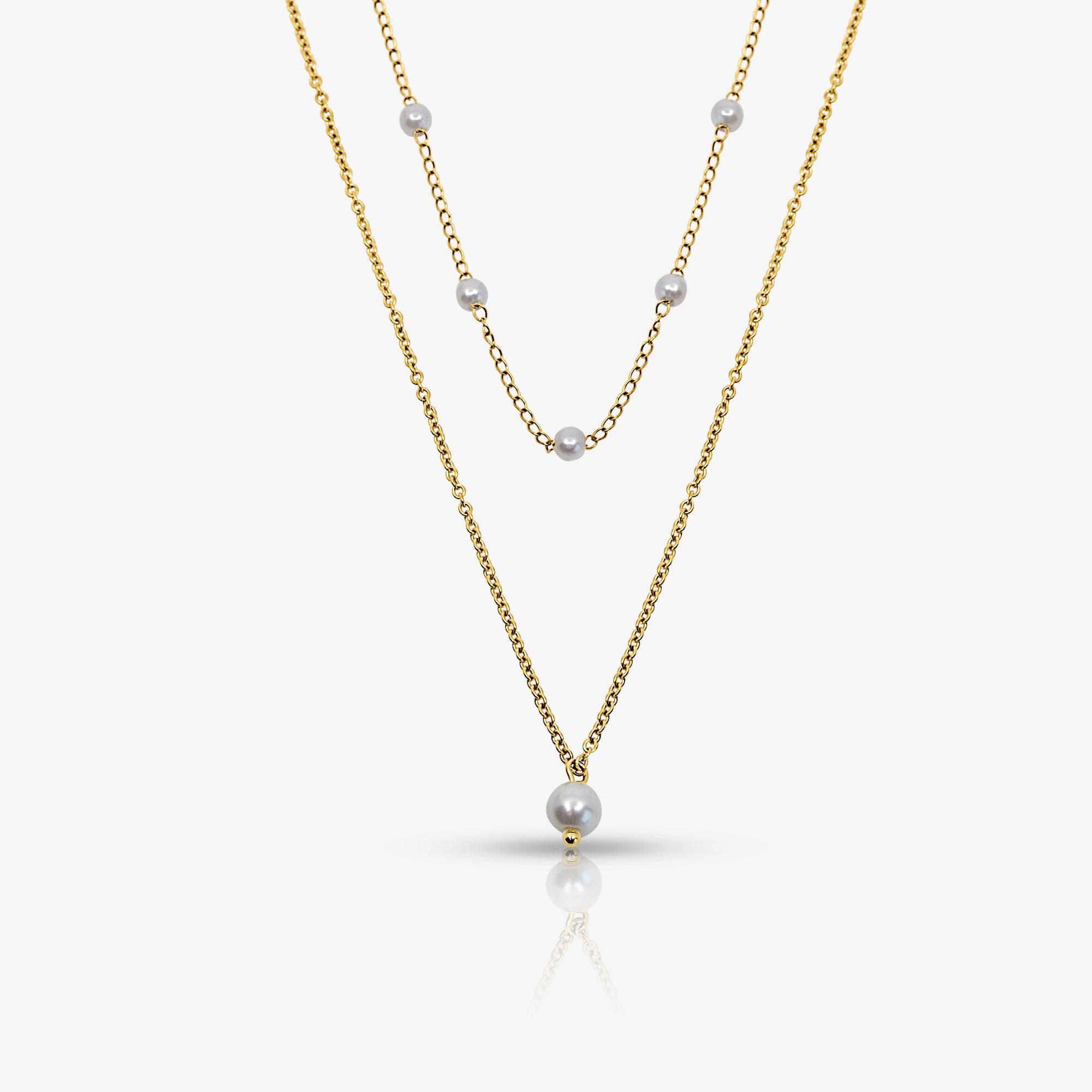 Celestial Pearl Necklace - EVRYJEWELS
