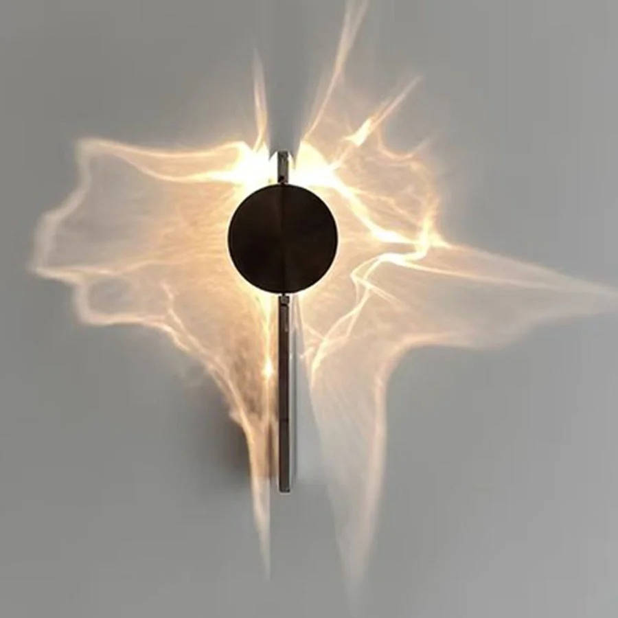 Adjustable Wall Sconce with 180-Degree Rotating Head and Warm White LED